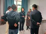运城市公安局盐湖分局来我中心检查工作